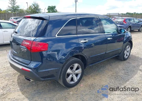 2010 Acura Mdx Technology Package z USA, uszkodzony, nr VIN 2HNYD2H68AH529165